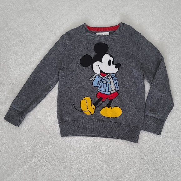 HOST PICK! Gap Disney Mickey Toddler Boys Sweater, 5 Years - Picture 2 of 7